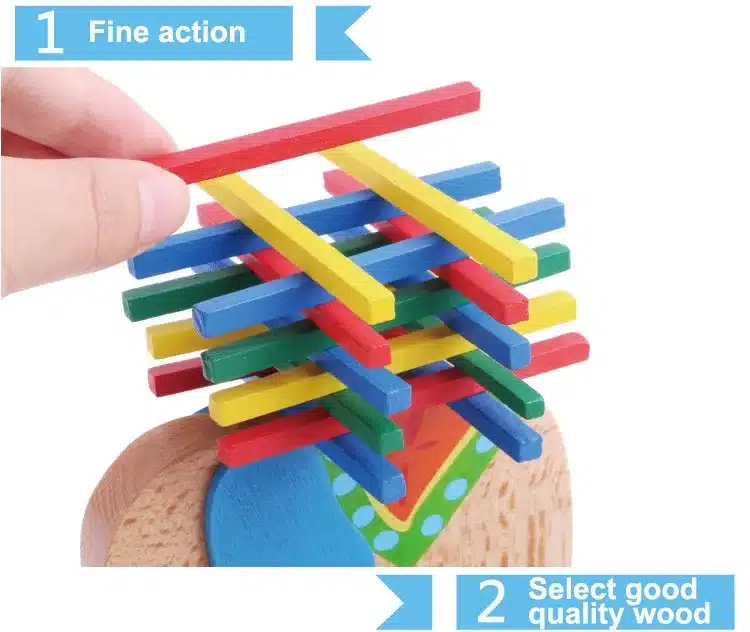 2017 New Elephant/Camel Balance Wood Toy for Children Wooden Blocks Toys Game For Children Montessori toys 13