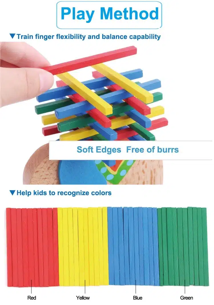 2017 New Elephant/Camel Balance Wood Toy for Children Wooden Blocks Toys Game For Children Montessori toys 15