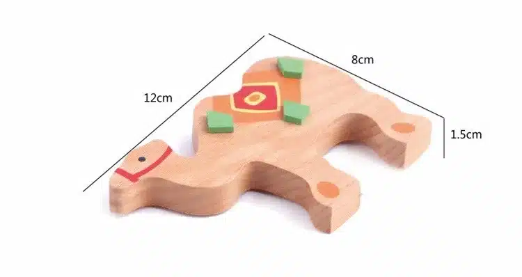2017 New Elephant/Camel Balance Wood Toy for Children Wooden Blocks Toys Game For Children Montessori toys 18