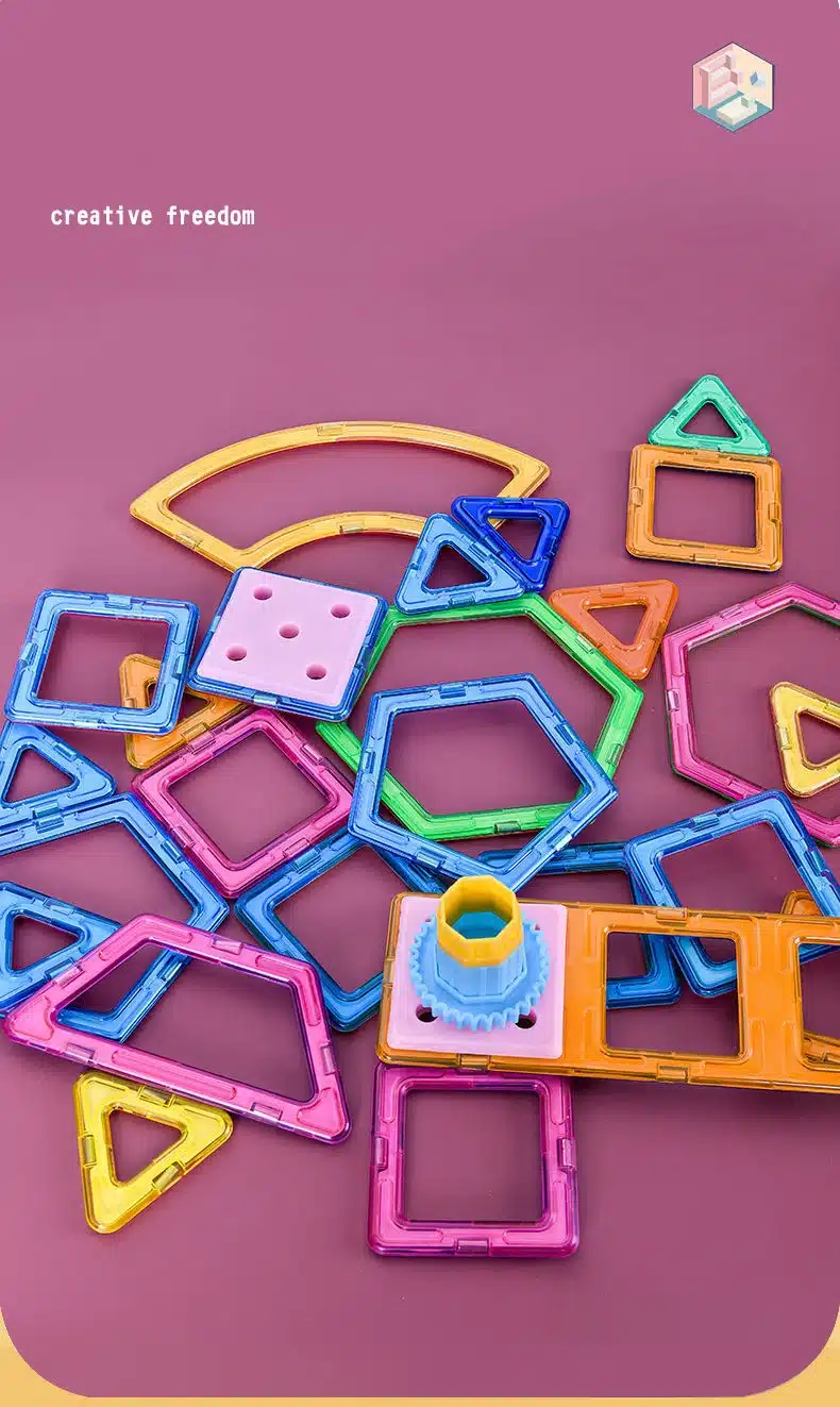 Magnetiga ehitusklotsid - 49 tk | kujundav pilt e-kaubamaja pildikogust