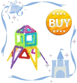 107 PCs Big Size Magnetic Designer Building Blocks Model & Building Toys Brick Enlighten Bricks Magnetic Toys for Children 30