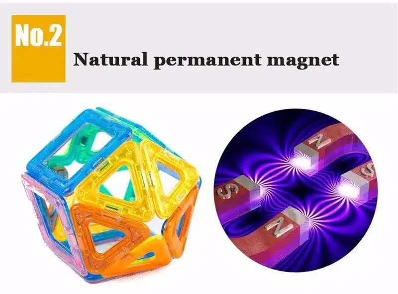 Magplayer 252pcs Magnetic Blocks Mini Magnetic Designer Construction 3D Model Magnetic Blocks Educational Toys For Children 21