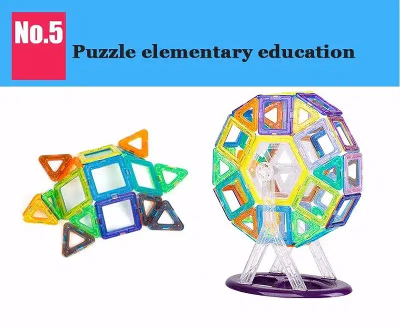 Magplayer 252pcs Magnetic Blocks Mini Magnetic Designer Construction 3D Model Magnetic Blocks Educational Toys For Children 23