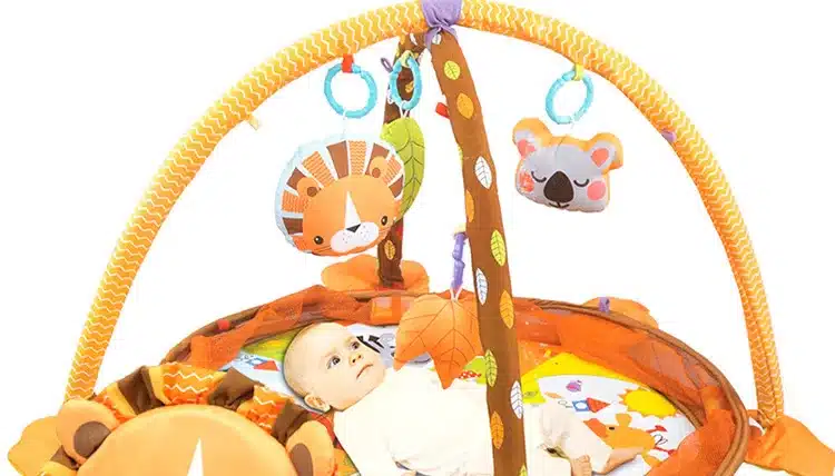 Lion Baby Toy Baby Play Mat 0-1 Year Game Tapete Infantil Educational Crawling Mat Play Gym Cartoon Blanket Ball Pit 10