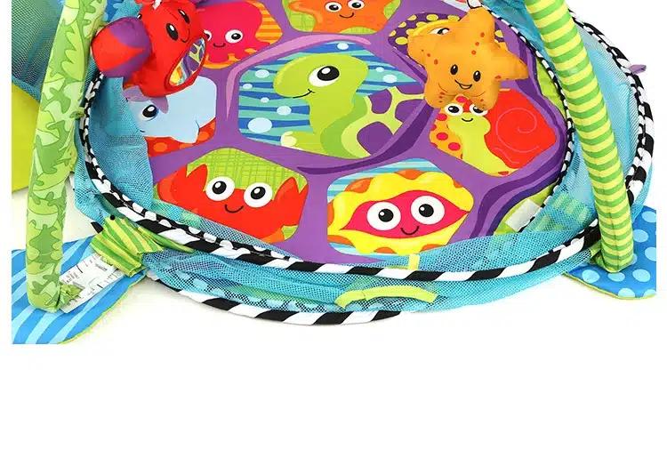 Lion Baby Toy Baby Play Mat 0-1 Year Game Tapete Infantil Educational Crawling Mat Play Gym Cartoon Blanket Ball Pit 30