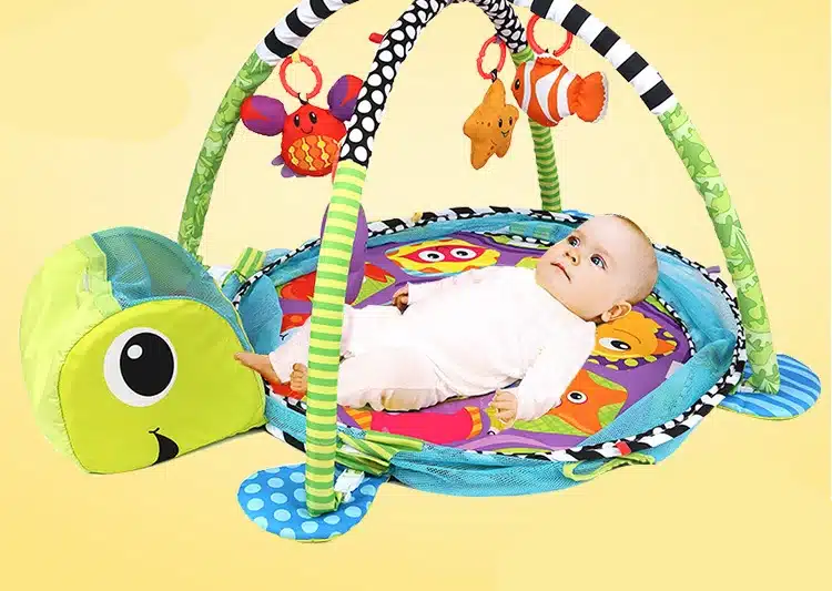 Lion Baby Toy Baby Play Mat 0-1 Year Game Tapete Infantil Educational Crawling Mat Play Gym Cartoon Blanket Ball Pit 32