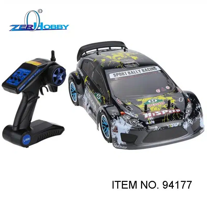 HSP RACING RC CAR KUTIGER 94177 1/10 SCALE 4WD ON ROAD NITRO POWERED SPORT RALLY RACING RC CAR 18CXP ENGINE 1