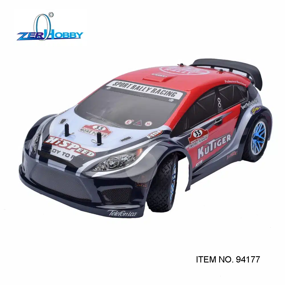 HSP RACING RC CAR KUTIGER 94177 1/10 SCALE 4WD ON ROAD NITRO POWERED SPORT RALLY RACING RC CAR 18CXP ENGINE 3