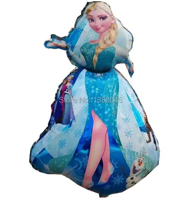 5pcs/lot Big Size Princess Cinderlla Belle Elsa Foil Balloons Snow White Birthday Party Decoration Kids Classic Inflatable Toys 11