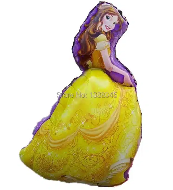 5pcs/lot Big Size Princess Cinderlla Belle Elsa Foil Balloons Snow White Birthday Party Decoration Kids Classic Inflatable Toys 12