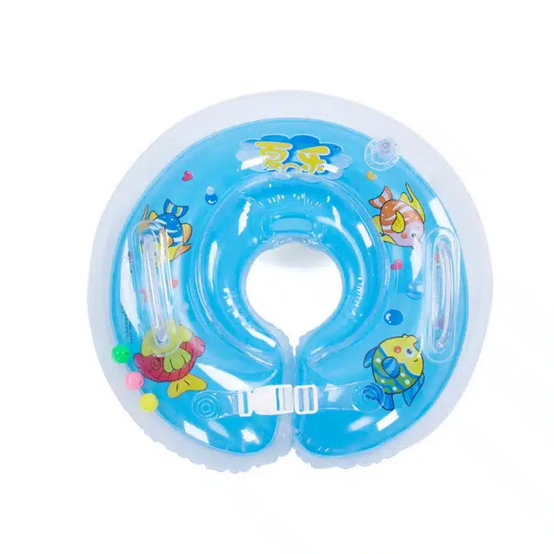 Free Shipping Baby Kids Infant Swimming Protector Neck Float Ring Safety Life Buoy Life Saver Neck Collar Inflatable Tube 9