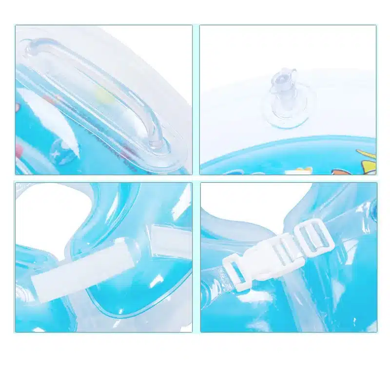 Free Shipping Baby Kids Infant Swimming Protector Neck Float Ring Safety Life Buoy Life Saver Neck Collar Inflatable Tube 11