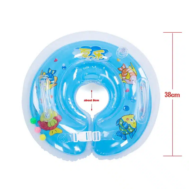 Free Shipping Baby Kids Infant Swimming Protector Neck Float Ring Safety Life Buoy Life Saver Neck Collar Inflatable Tube 15