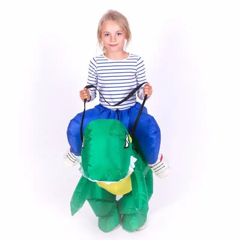 Christmas Costume for Women Inflatable Dinosaur Costume - Fan Operated Adult Kids Size Halloween Cosplay Animal Dino Rider T-Rex 11