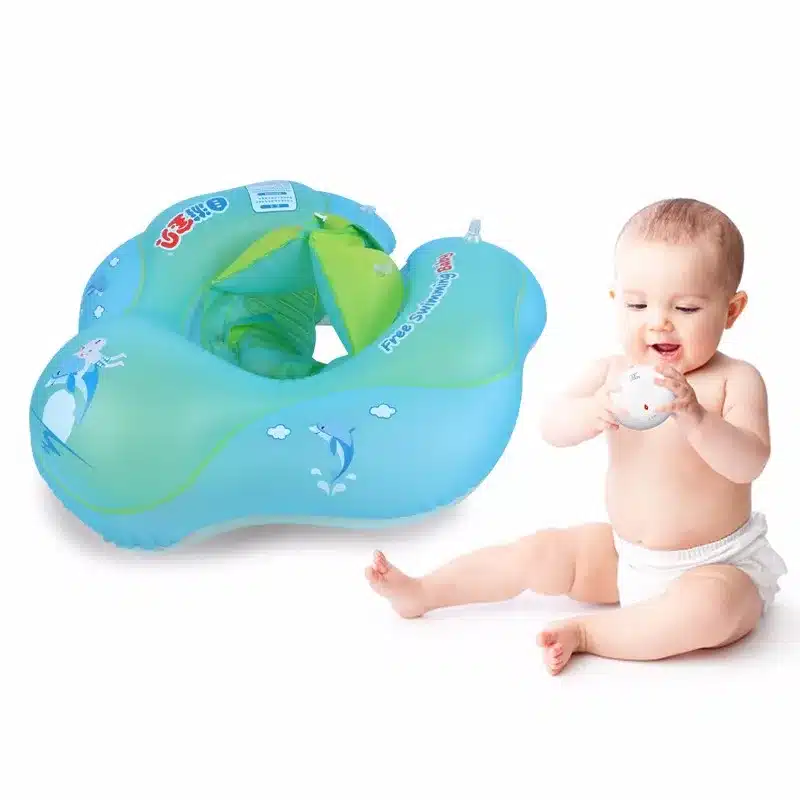 Baby Swimming Ring Inflatable Infant Armpit Floating Kids Swim Pool Accessories Circle Bathing Inflatable Double Raft Rings Toy 12