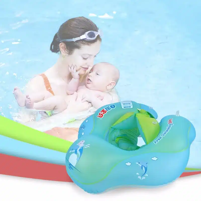 Baby Swimming Ring Inflatable Infant Armpit Floating Kids Swim Pool Accessories Circle Bathing Inflatable Double Raft Rings Toy 13