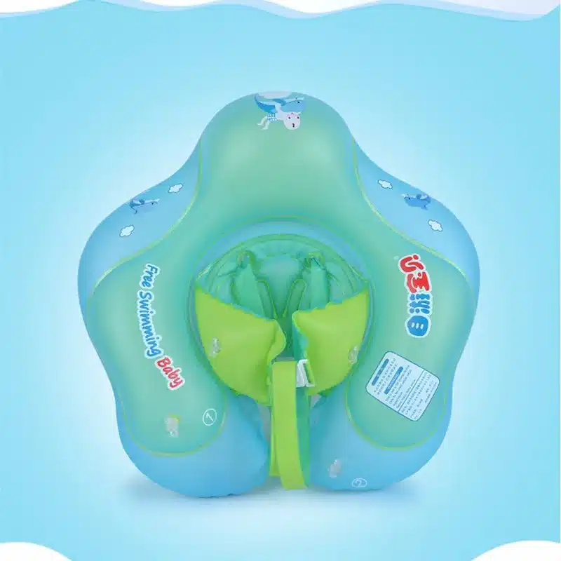 Baby Swimming Ring Inflatable Infant Armpit Floating Kids Swim Pool Accessories Circle Bathing Inflatable Double Raft Rings Toy 14