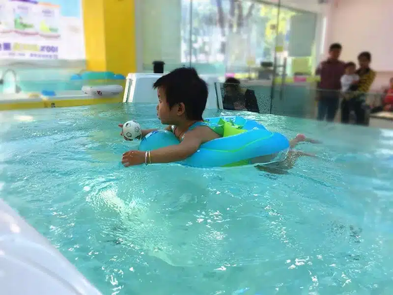 Baby Swimming Ring Inflatable Infant Armpit Floating Kids Swim Pool Accessories Circle Bathing Inflatable Double Raft Rings Toy 20