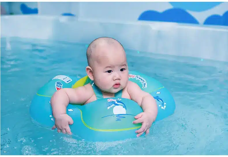 Baby Swimming Ring Inflatable Infant Armpit Floating Kids Swim Pool Accessories Circle Bathing Inflatable Double Raft Rings Toy 22