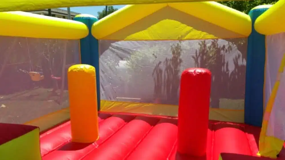 YARD Kids Bouncy Large Inflatable Jumping Castle Inflatable Bouncer Bounce House with Double Slides for Party 19