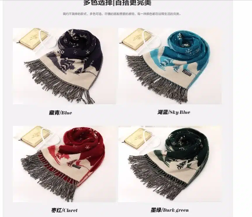 LOWEST PRICE Hot Sale cashmere Christmas scarves snowflake 70*190cm big shawl winter warm thick womens snow warm shawl 11
