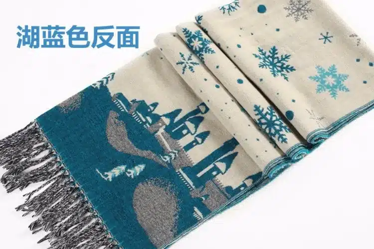 LOWEST PRICE Hot Sale cashmere Christmas scarves snowflake 70*190cm big shawl winter warm thick womens snow warm shawl 28
