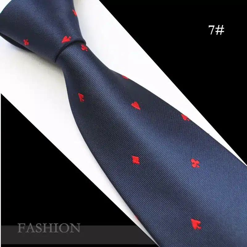 JEMYGINS Animal Mens Ties Silk Jacquard Weave Christmas Tie Slim Necktie Gravata Classic Fashion Business Wedding Tie For Men 26