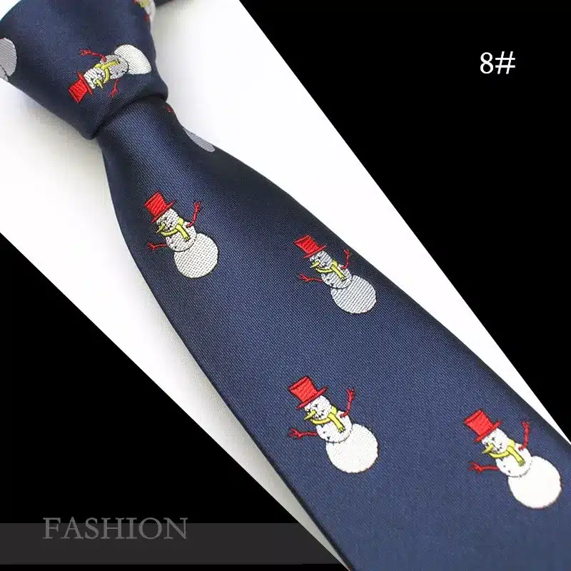 JEMYGINS Animal Mens Ties Silk Jacquard Weave Christmas Tie Slim Necktie Gravata Classic Fashion Business Wedding Tie For Men 28