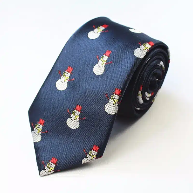 JEMYGINS Animal Mens Ties Silk Jacquard Weave Christmas Tie Slim Necktie Gravata Classic Fashion Business Wedding Tie For Men 29