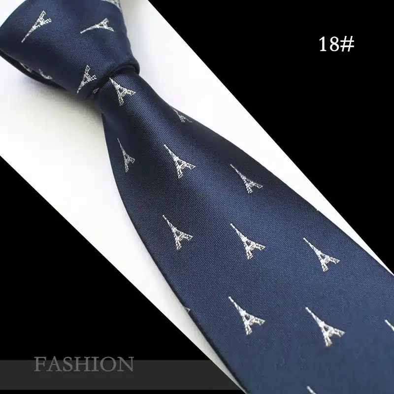 JEMYGINS Animal Mens Ties Silk Jacquard Weave Christmas Tie Slim Necktie Gravata Classic Fashion Business Wedding Tie For Men 48
