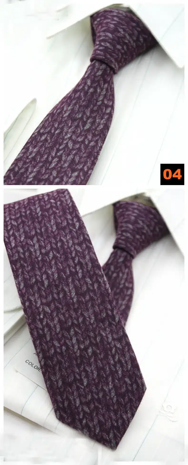 Mantieqingway Cashmere Neck Ties for Men Skinny Plaid Ties for Men Black Grey Solid Necktie Narrow Gravata for Men Christmas 19