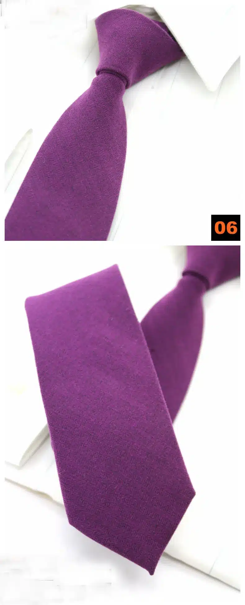Mantieqingway Cashmere Neck Ties for Men Skinny Plaid Ties for Men Black Grey Solid Necktie Narrow Gravata for Men Christmas 21