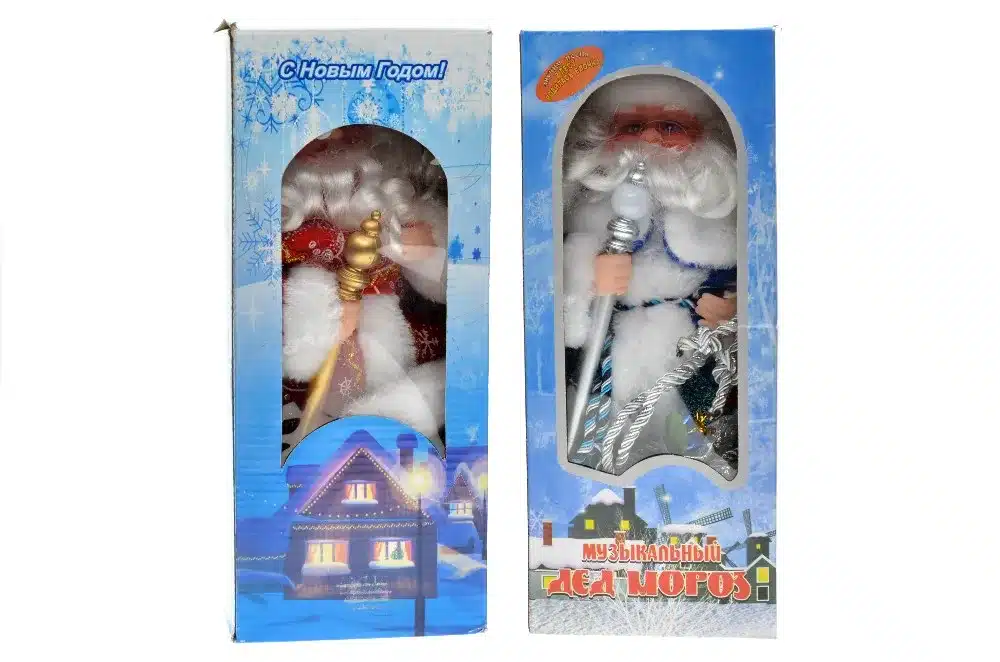30cm New Year Christmas Ornaments Electric Santa Claus Musical Dancing Plush Dolls Toys Gifts For Child Home Decorations Crafts 3
