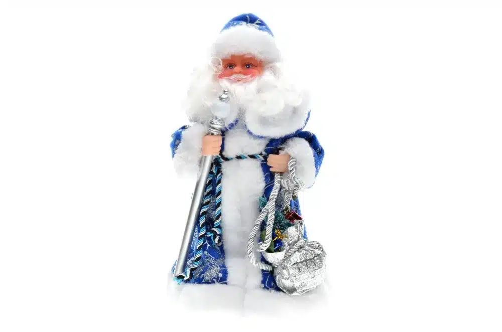 30cm New Year Christmas Ornaments Electric Santa Claus Musical Dancing Plush Dolls Toys Gifts For Child Home Decorations Crafts 6