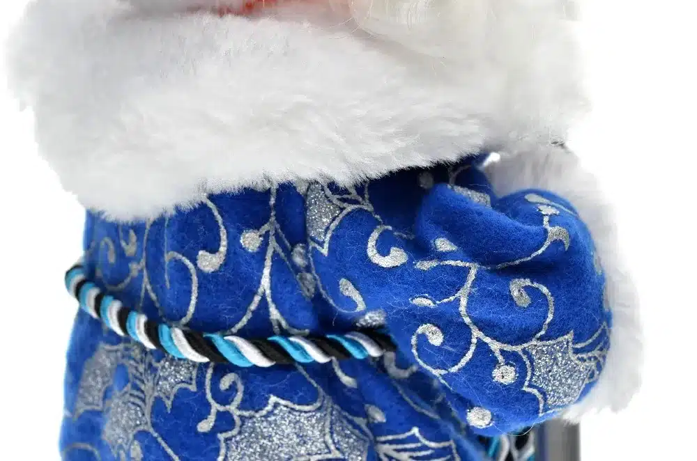 30cm New Year Christmas Ornaments Electric Santa Claus Musical Dancing Plush Dolls Toys Gifts For Child Home Decorations Crafts 11