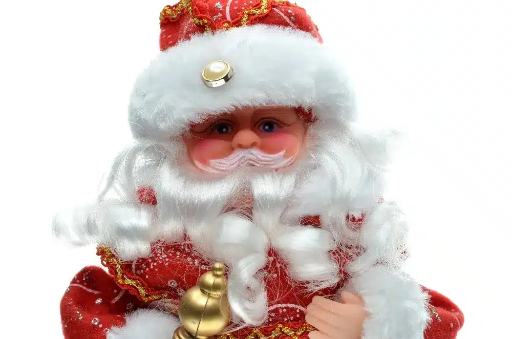 30cm New Year Christmas Ornaments Electric Santa Claus Musical Dancing Plush Dolls Toys Gifts For Child Home Decorations Crafts 16