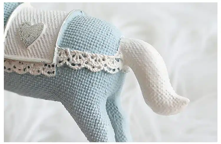 Miz Home Blue Horse Handmade Craft Toy for Children Roly-poly Gift for Kids Christmas Decoration Birthday Gift 17