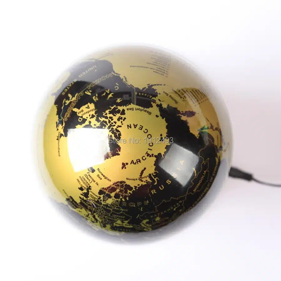6 Inch Creative Magnetic Levitation Floating Globe World Map the Best Desktop Decor Christmas Company anniversary gift 17
