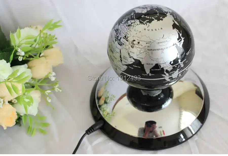 6 Inch Creative Magnetic Levitation Floating Globe World Map the Best Desktop Decor Christmas Company anniversary gift 22