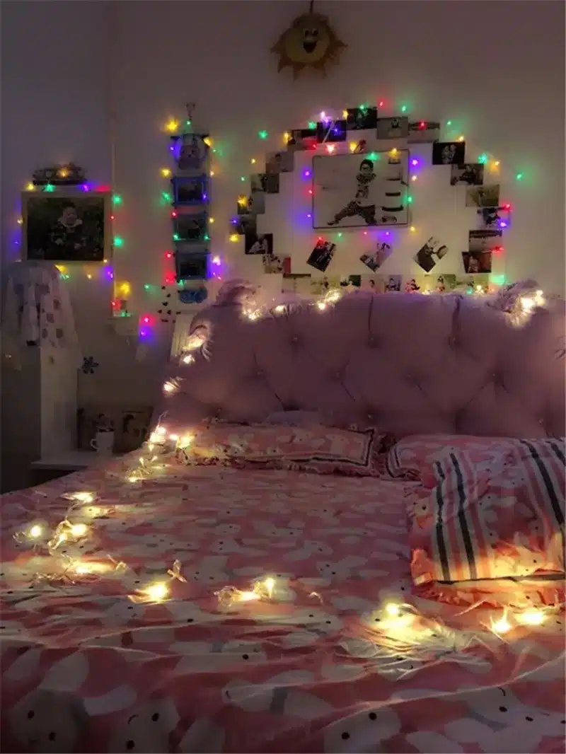 20M strip rgb 220V led string light for tree colorful waterproof holiday led lighting Christmas/Wedding/Party Decoration Lights 13