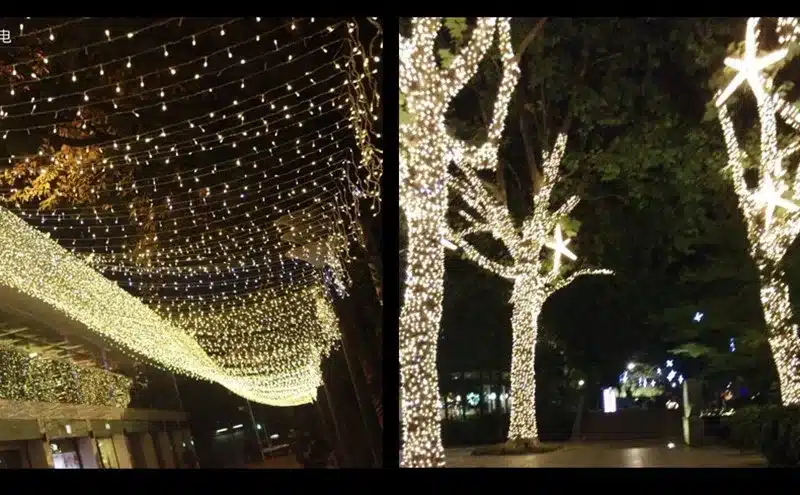 20M strip rgb 220V led string light for tree colorful waterproof holiday led lighting Christmas/Wedding/Party Decoration Lights 19