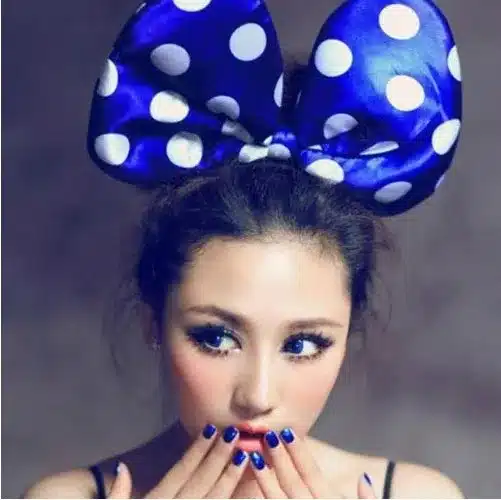 Costume Leds Led Clothes 10pcs/lot Led Party Flashing Hair Bows Lights Butterfly Bow Headwear Toys For Decoration Supplies 2
