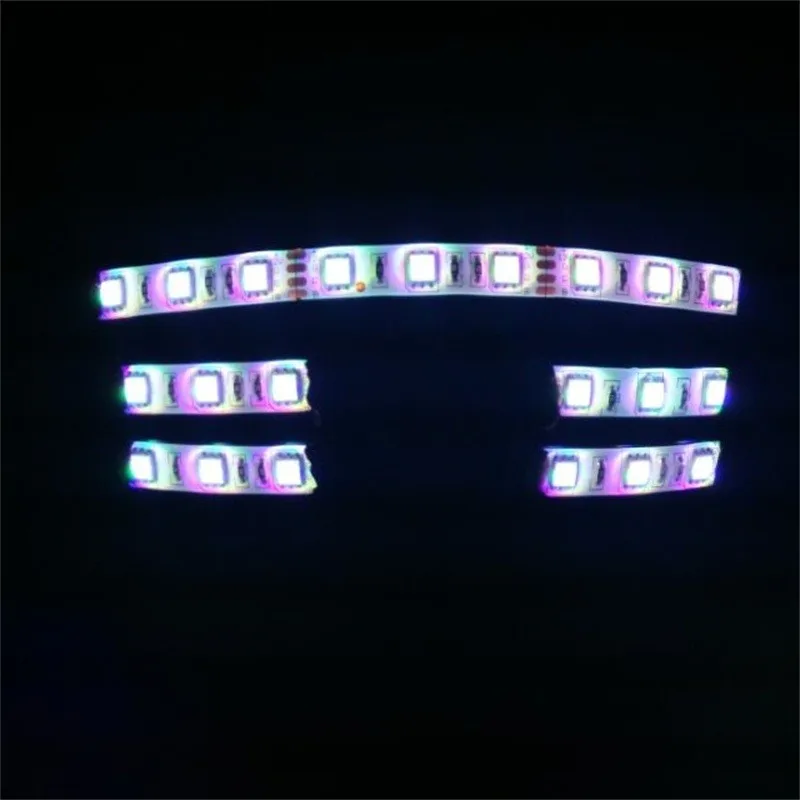 Wecool hot sale new design 7 color flashing LED glow glasses flashing led glasses laser glasses For Chirstmas party decoration 16