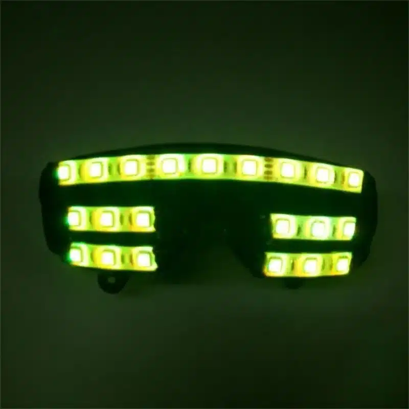 Wecool hot sale new design 7 color flashing LED glow glasses flashing led glasses laser glasses For Chirstmas party decoration 20