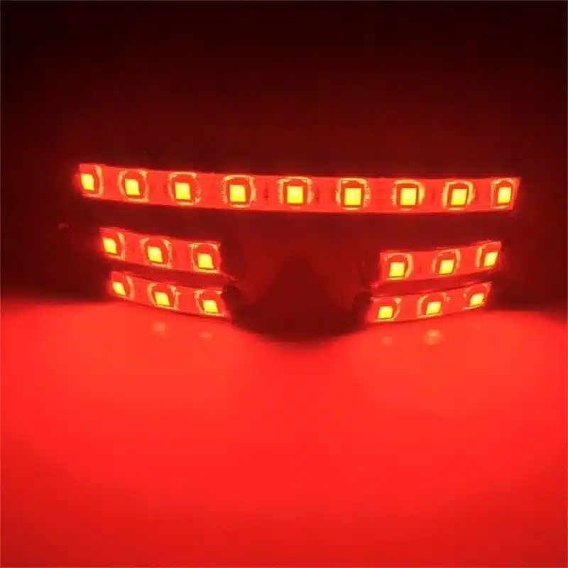 Wecool hot sale new design 7 color flashing LED glow glasses flashing led glasses laser glasses For Chirstmas party decoration 25