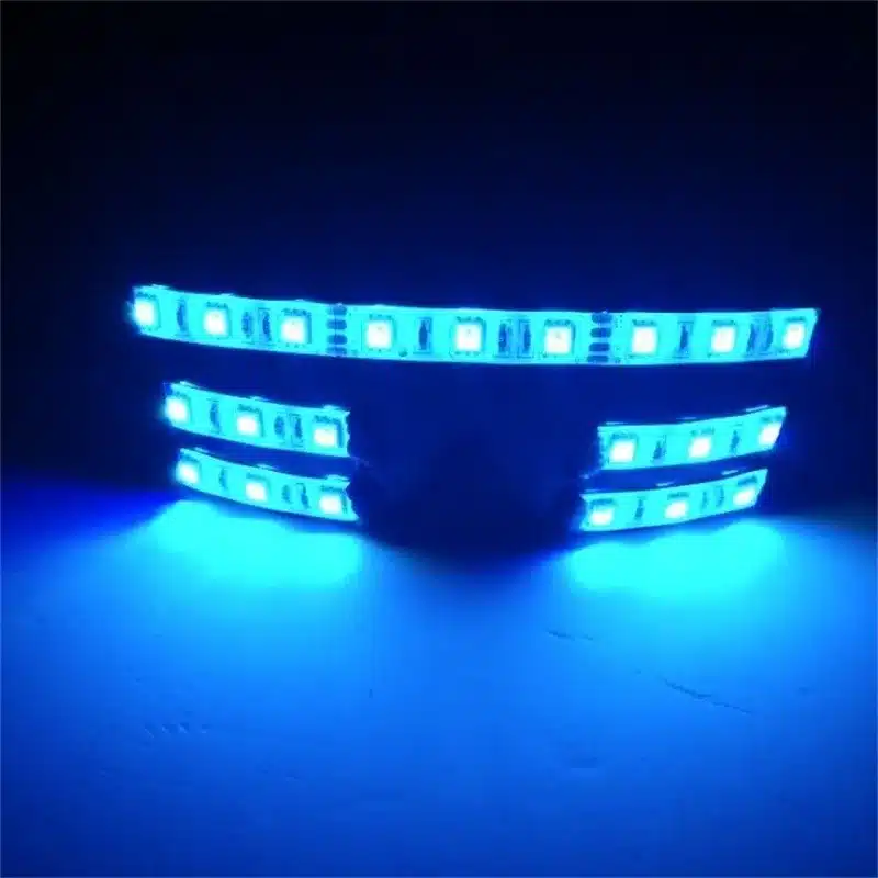 Wecool hot sale new design 7 color flashing LED glow glasses flashing led glasses laser glasses For Chirstmas party decoration 29