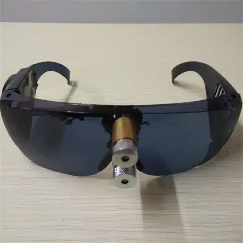 Hot Dance Party Supplies Decoration 532nm 80mw LED Luminous Flashing Laser Glasses With Red Laser + Green Laser For Laser Show 14