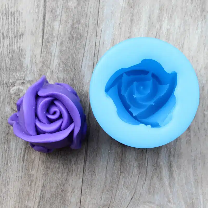 Rose Flower Silicone Soap Mold 3D Flexible Handmade Candle Resin Craft Chocolate Candy Mould Fondant Cake Decorating Tool 16