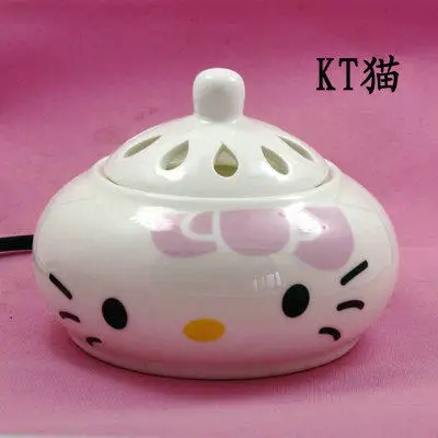 NEW Thermostated electronic aromatherapy furnace ceramic aromatherapy lamp plug aroma furnace dry essential oil Free Shipping 6