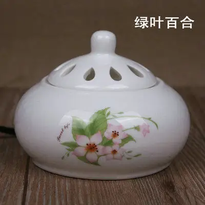NEW Thermostated electronic aromatherapy furnace ceramic aromatherapy lamp plug aroma furnace dry essential oil Free Shipping 20